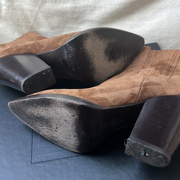 Saint Lauren- CHELSEA BOOTIES WITH A POINTED TOE - Picture 14 of 14